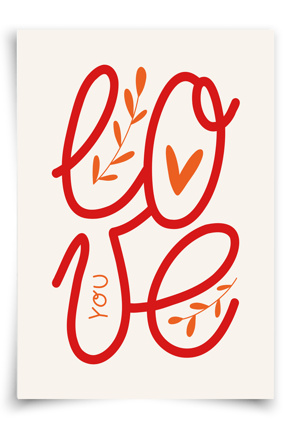 LOVE - FineArt Printing Hoorn