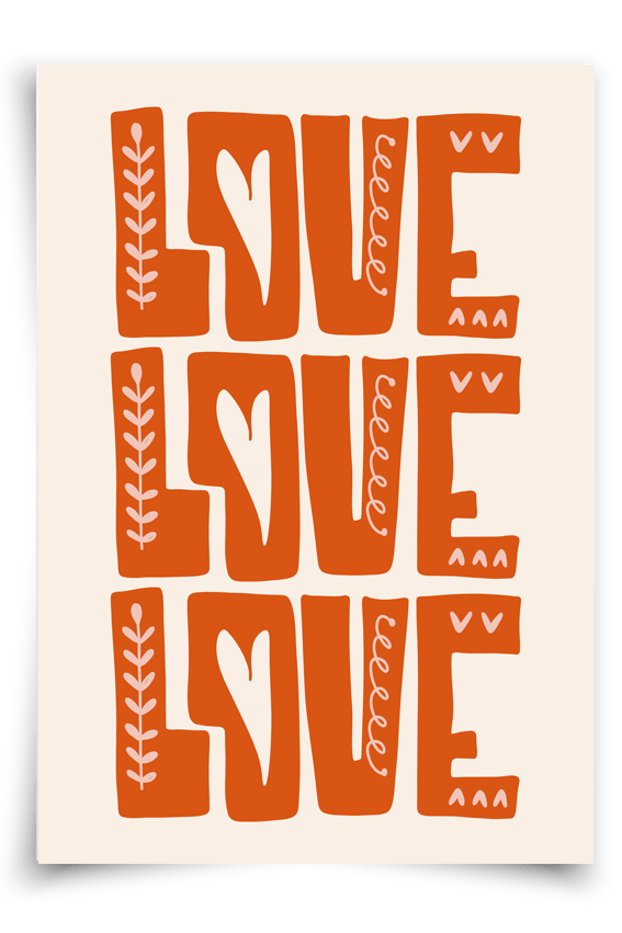 Love, love, love - FineArt Printing Hoorn