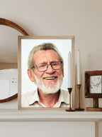 Portret - uitvaart (incl. Modern lijst) - FineArt Printing Hoorn